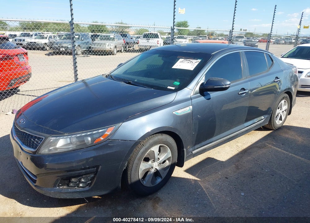 2014 KIA OPTIMA HYBRID LX VIN: KNAGM4AD2E5071428