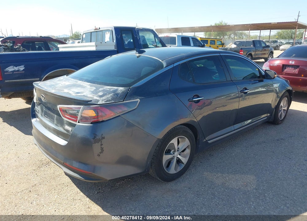 2014 KIA OPTIMA HYBRID LX VIN: KNAGM4AD2E5071428