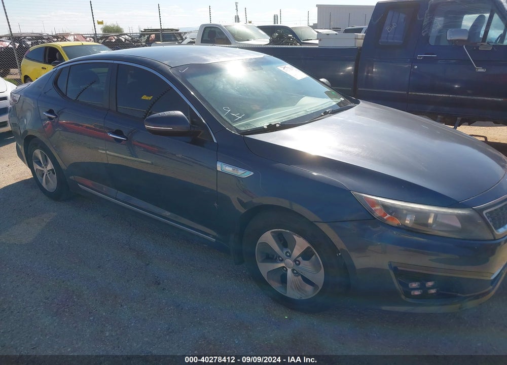 2014 KIA OPTIMA HYBRID LX VIN: KNAGM4AD2E5071428