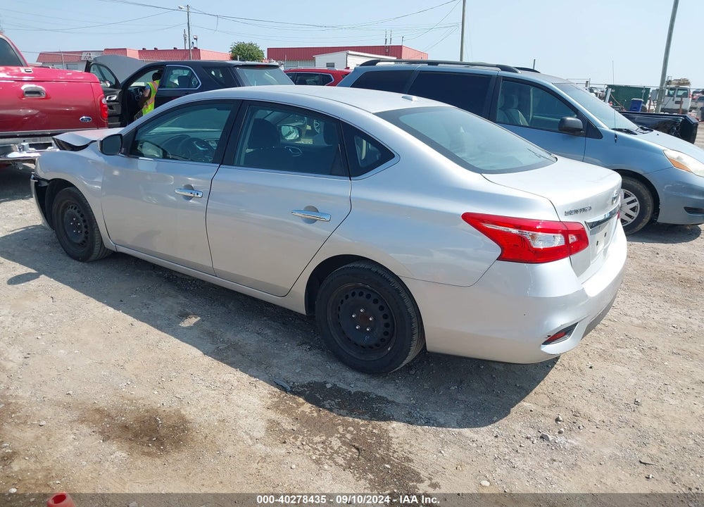 2017 NISSAN SENTRA SV VIN: 3N1AB7AP5HY353258