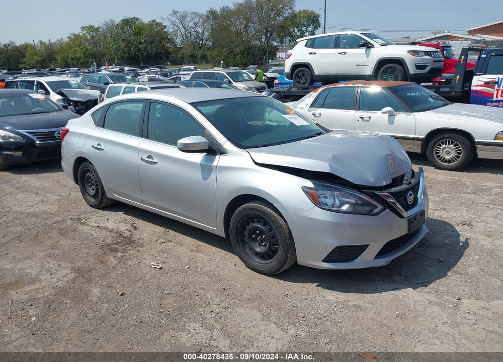 2017 NISSAN SENTRA SV VIN: 3N1AB7AP5HY353258