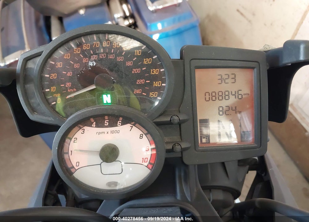 2011 BMW F800 R VIN: WB1022708BZS50111
