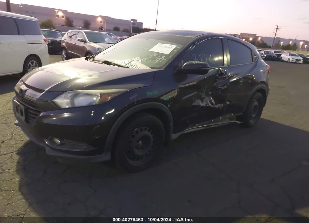 2016 HONDA HR-V EX VIN: 3CZRU5H57GM708613