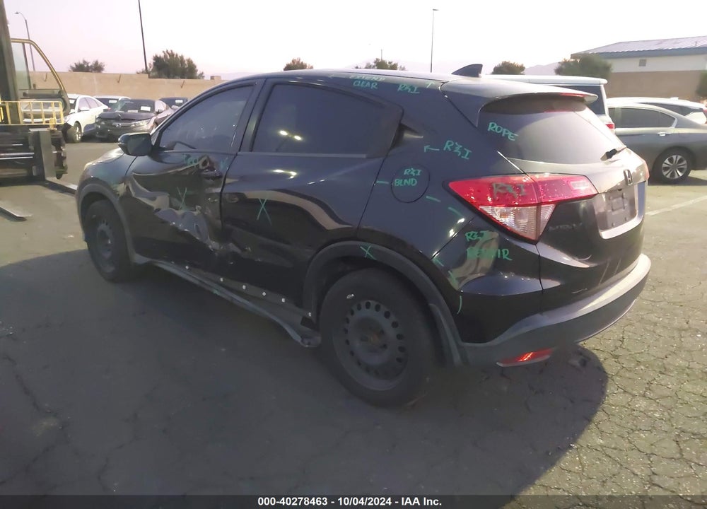 2016 HONDA HR-V EX VIN: 3CZRU5H57GM708613