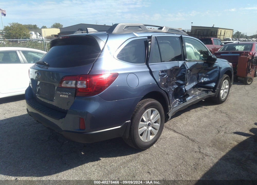 2017 SUBARU OUTBACK 2.5I PREMIUM VIN: 4S4BSACC0H3304546