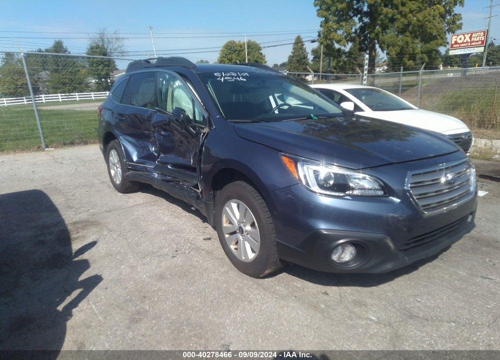 2017 SUBARU OUTBACK 2.5I PREMIUM VIN: 4S4BSACC0H3304546