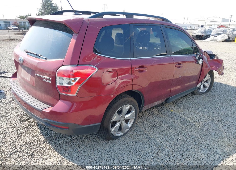 2014 SUBARU FORESTER 2.5I TOURING VIN: JF2SJAMC2EH450789