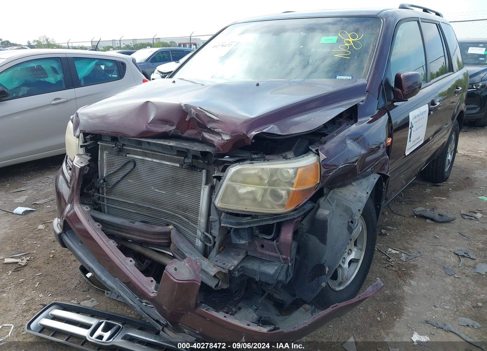 2008 HONDA PILOT SE VIN: 5FNYF18318B000091