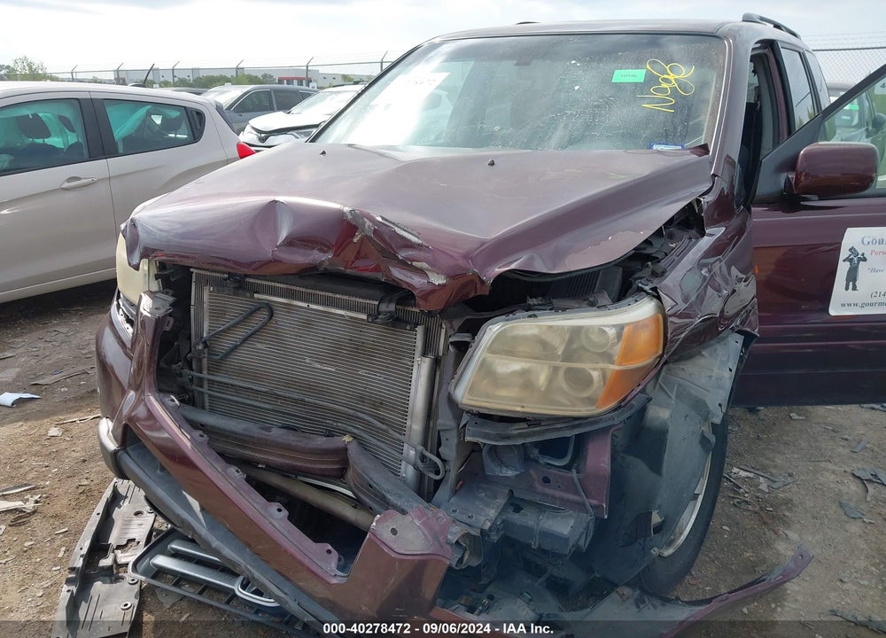 2008 HONDA PILOT SE VIN: 5FNYF18318B000091