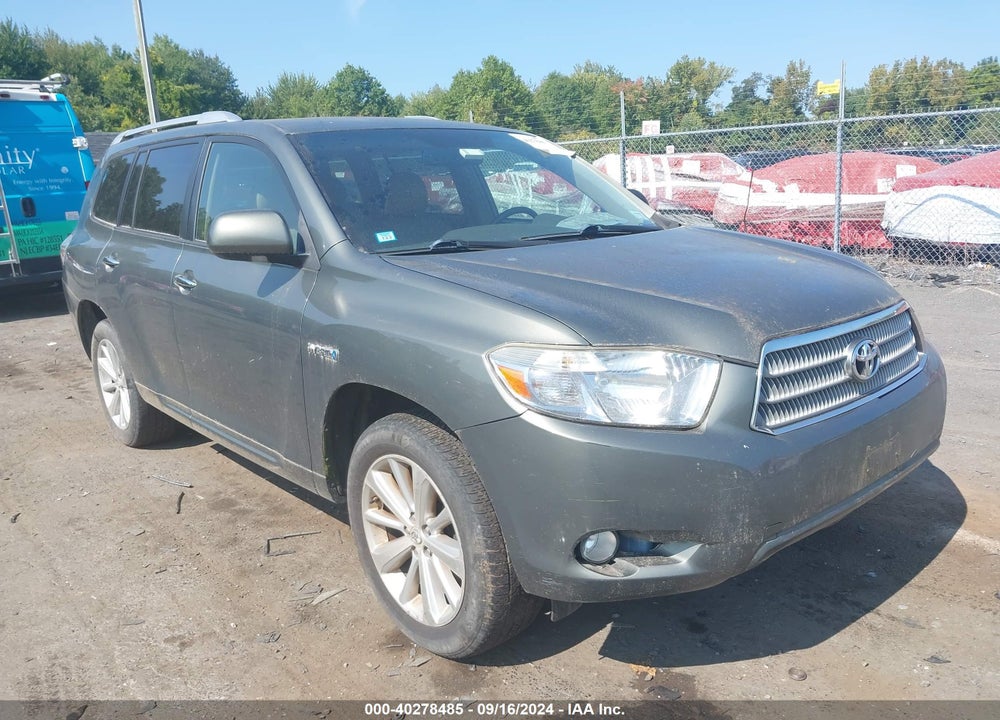 2009 TOYOTA HIGHLANDER HYBRID LIMITED VIN: JTEEW44A092029252