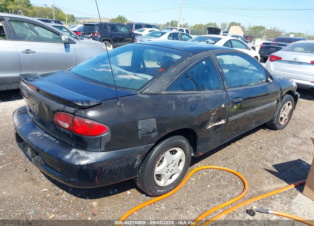 2001 CHEVROLET CAVALIER VIN: 1G1JC124X17286930