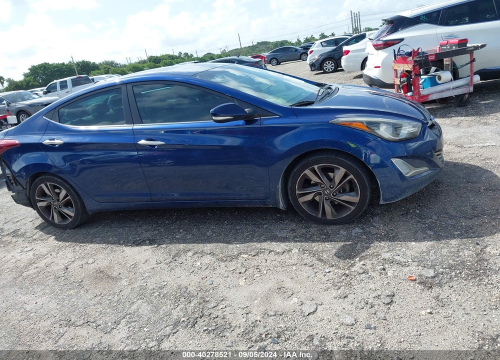 2015 HYUNDAI ELANTRA LIMITED VIN: 5NPDH4AE0FH563718