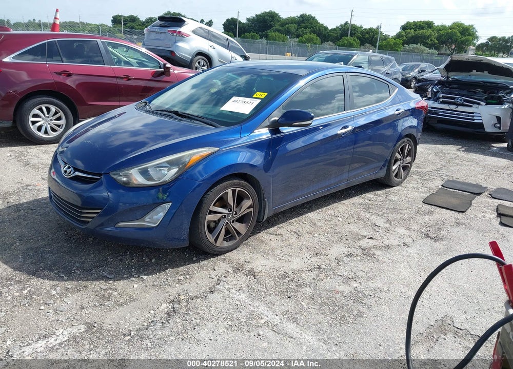 2015 HYUNDAI ELANTRA LIMITED VIN: 5NPDH4AE0FH563718