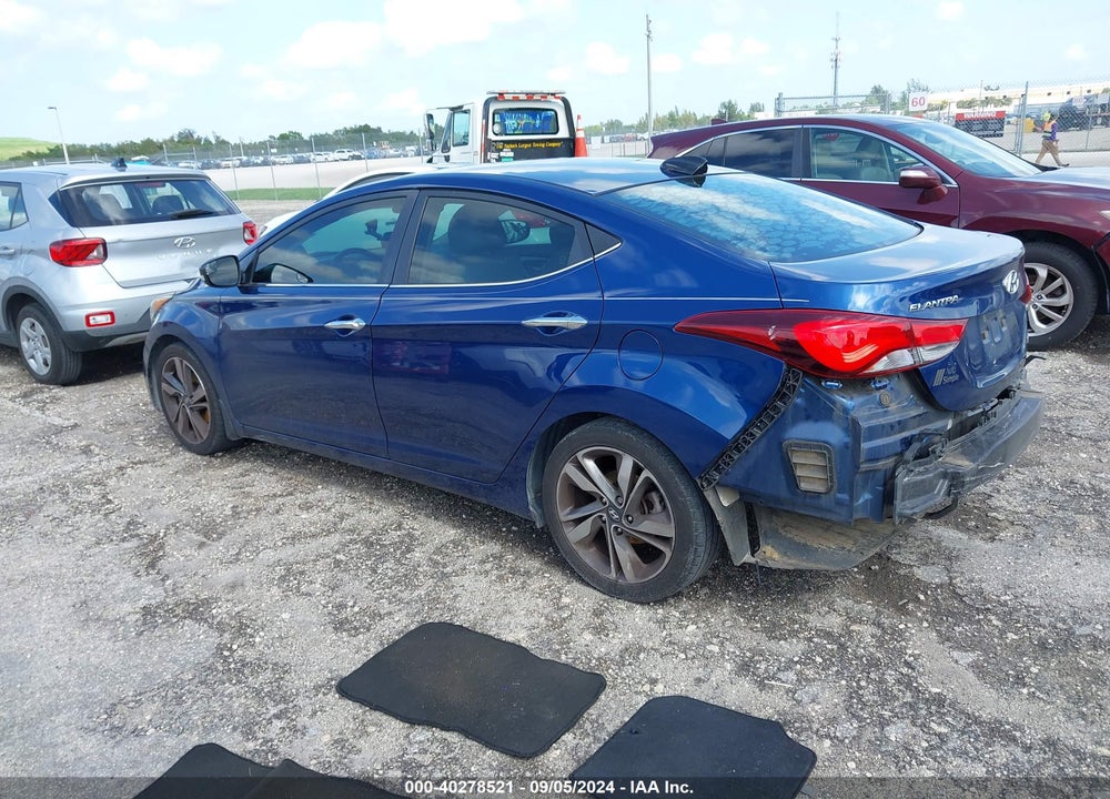 2015 HYUNDAI ELANTRA LIMITED VIN: 5NPDH4AE0FH563718