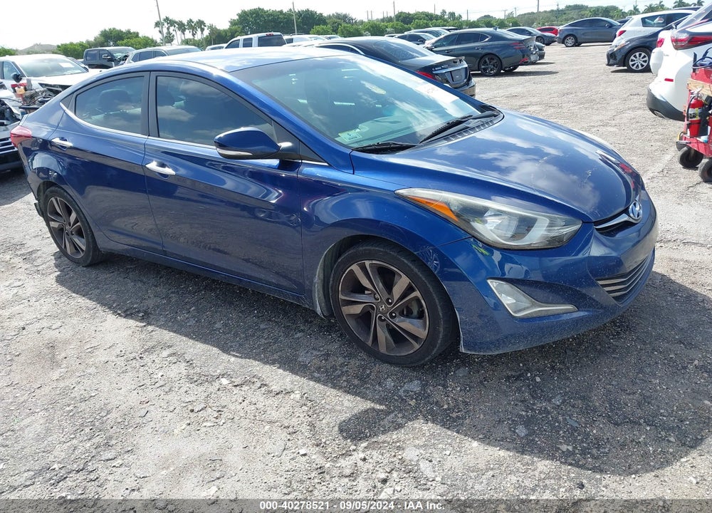 2015 HYUNDAI ELANTRA LIMITED VIN: 5NPDH4AE0FH563718