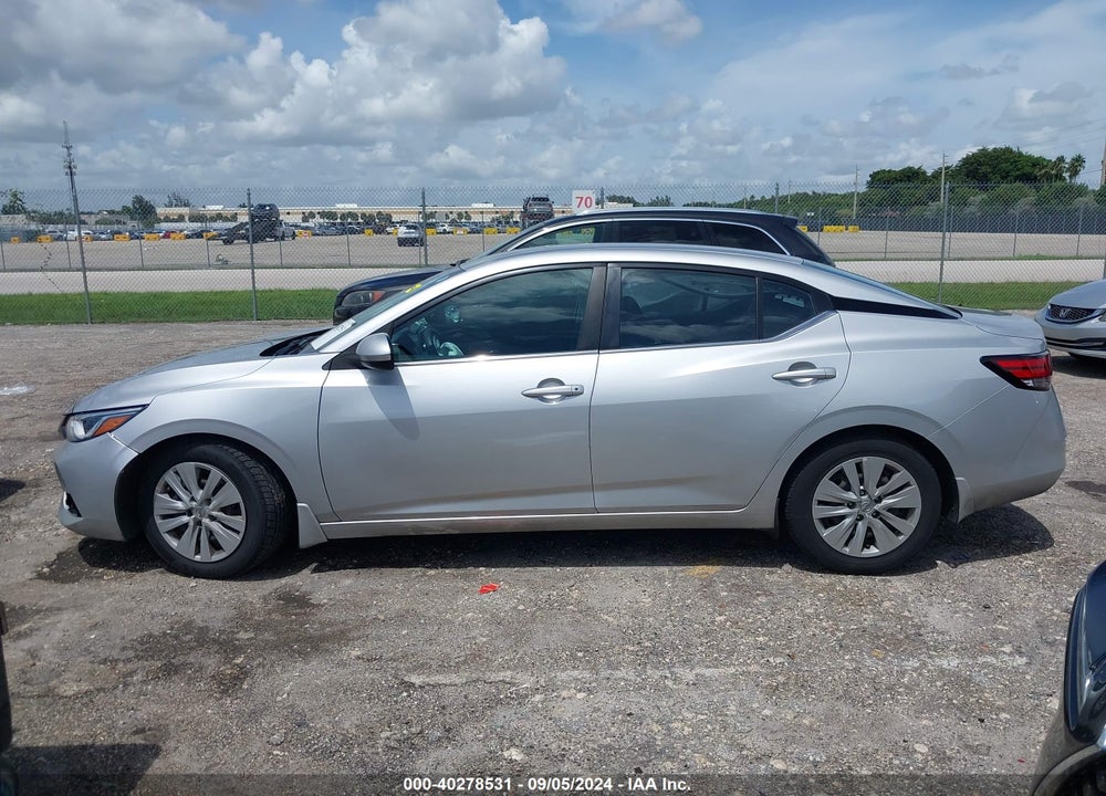 2021 NISSAN SENTRA S XTRONIC CVT VIN: 3N1AB8BV3MY239692