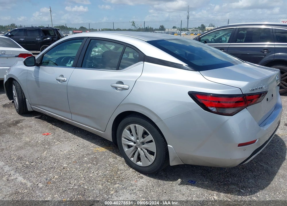 2021 NISSAN SENTRA S XTRONIC CVT VIN: 3N1AB8BV3MY239692