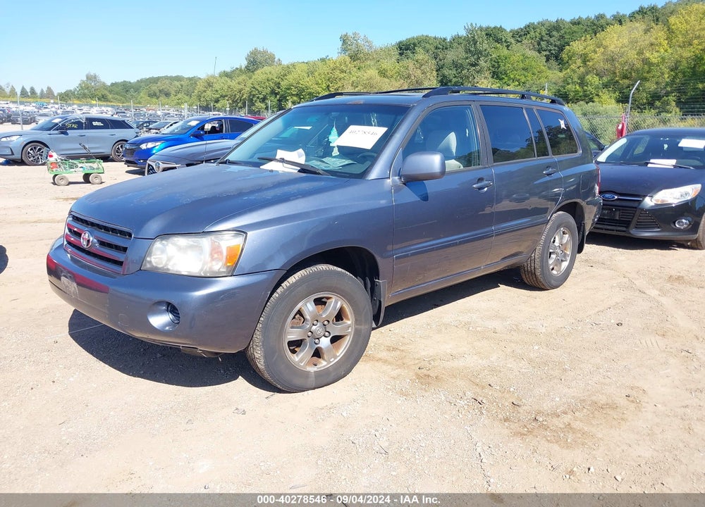 2005 TOYOTA HIGHLANDER V6 VIN: JTEEP21A750122765