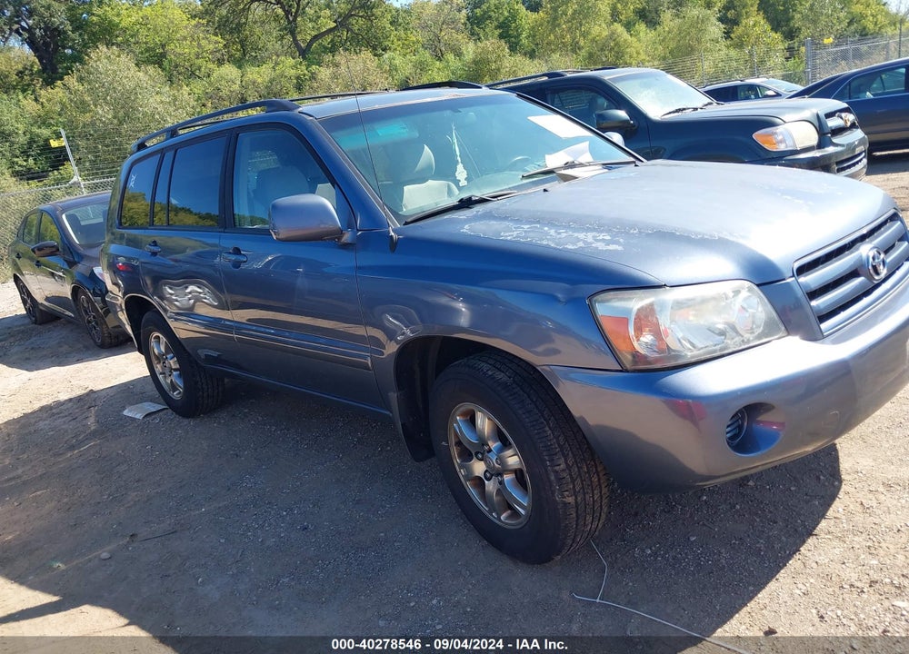 2005 TOYOTA HIGHLANDER V6 VIN: JTEEP21A750122765