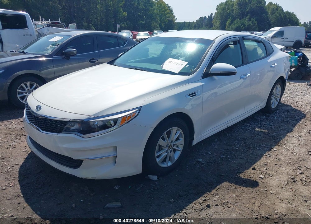 2016 KIA OPTIMA LX VIN: 5XXGT4L38GG038703