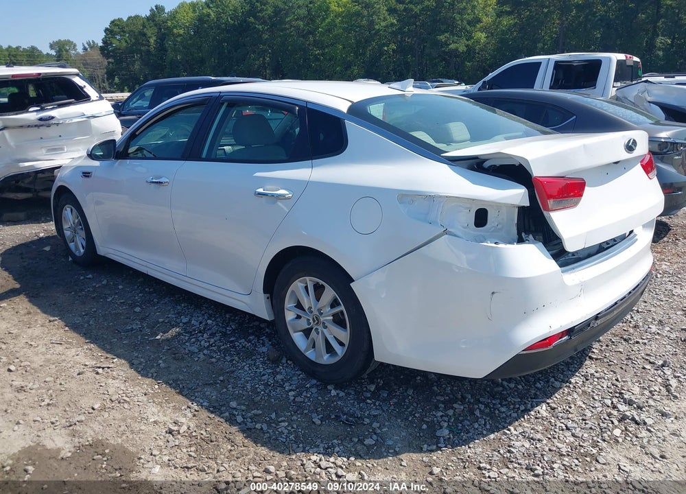 2016 KIA OPTIMA LX VIN: 5XXGT4L38GG038703