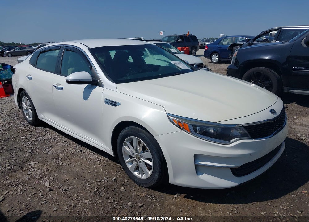 2016 KIA OPTIMA LX VIN: 5XXGT4L38GG038703