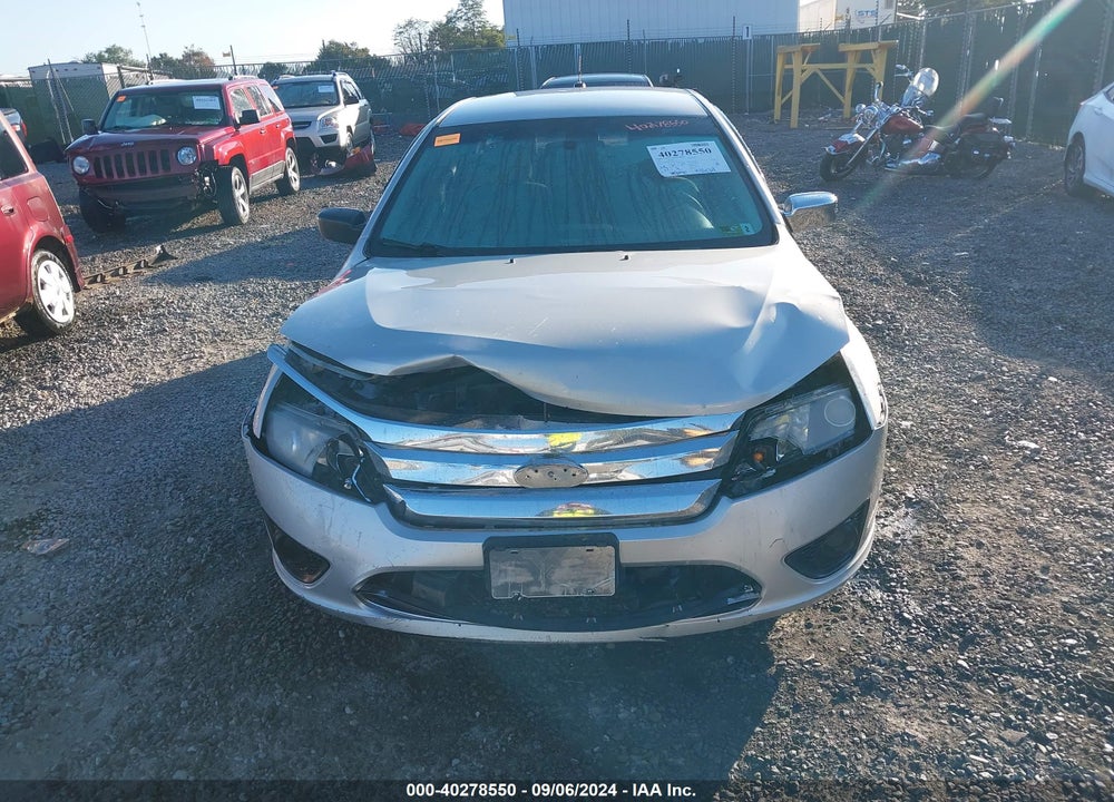 2010 FORD FUSION S VIN: 3FAHP0GAXAR430137