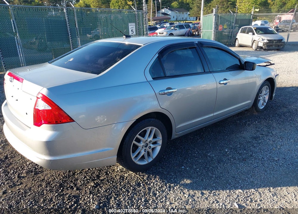 2010 FORD FUSION S VIN: 3FAHP0GAXAR430137