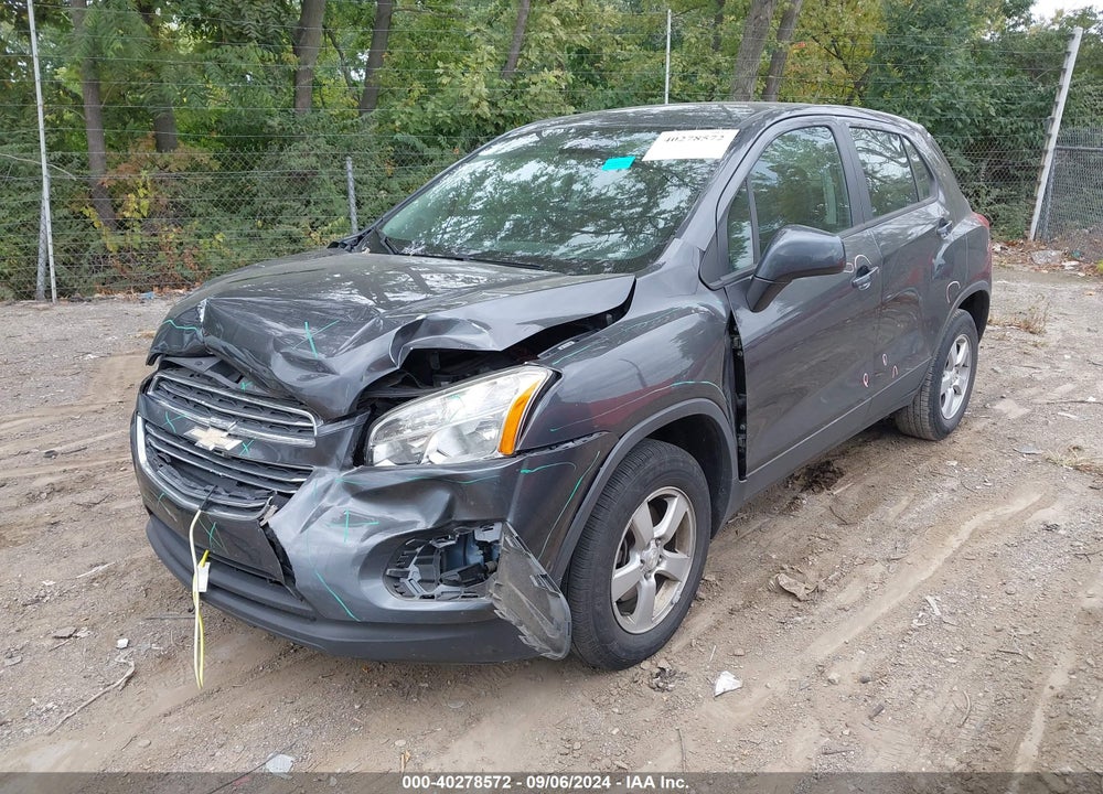 2016 CHEVROLET TRAX 1LS VIN: 3GNCJNSB4GL256734