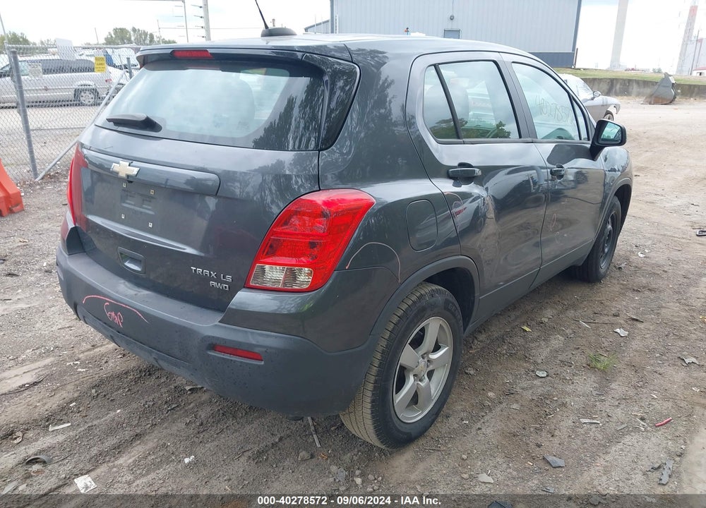 2016 CHEVROLET TRAX 1LS VIN: 3GNCJNSB4GL256734