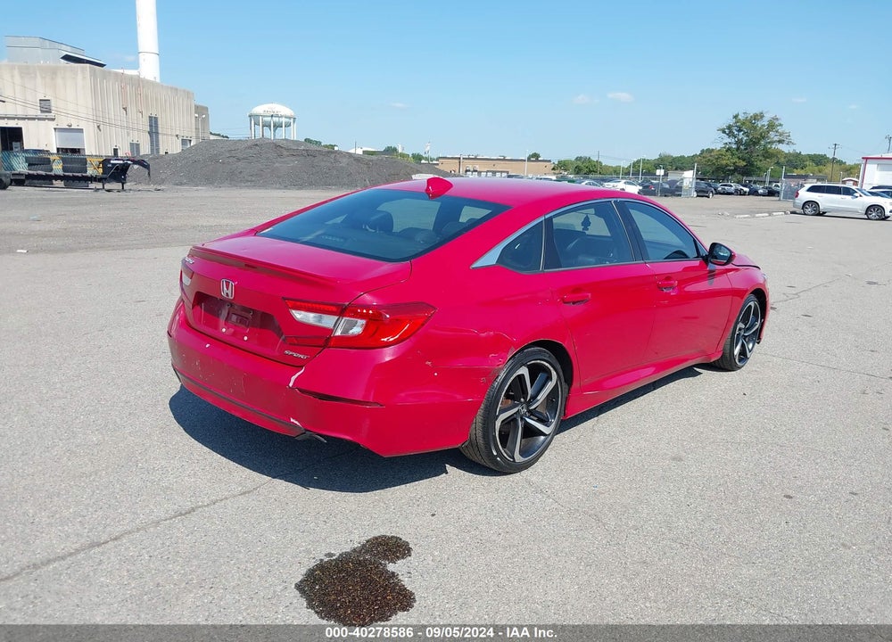 2018 HONDA ACCORD SPORT VIN: 1HGCV1F30JA044938