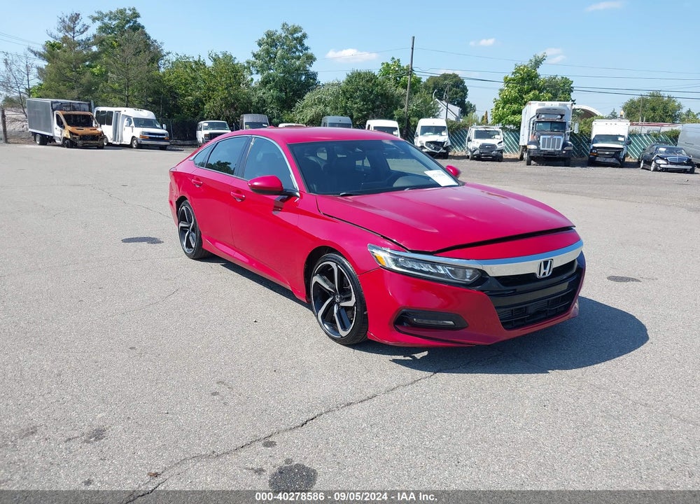 2018 HONDA ACCORD SPORT VIN: 1HGCV1F30JA044938