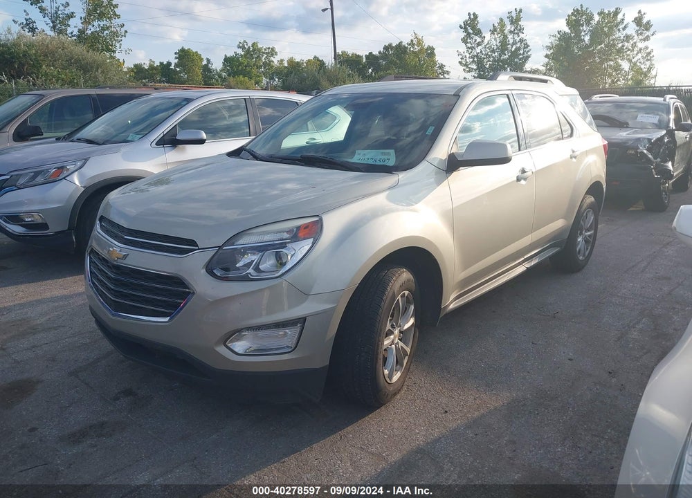 2016 CHEVROLET EQUINOX LT VIN: 2GNALCEK9G1168586
