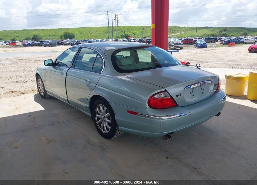2001 JAGUAR S-TYPE 4.0L V8 VIN: SAJDA01P51GM13715