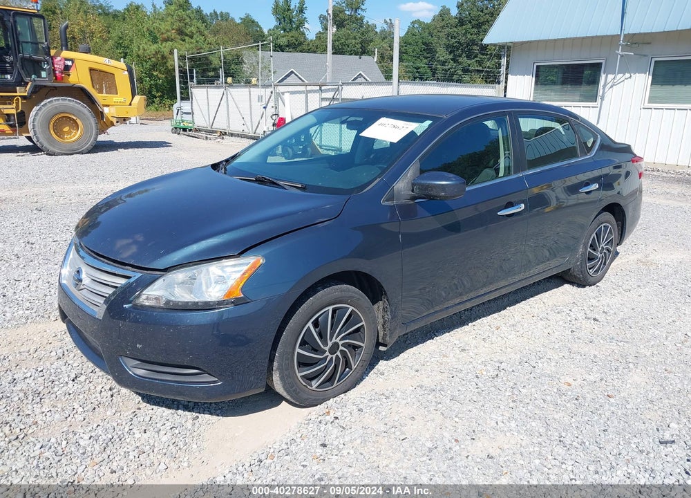 2015 NISSAN SENTRA SV VIN: 3N1AB7AP9FY258506