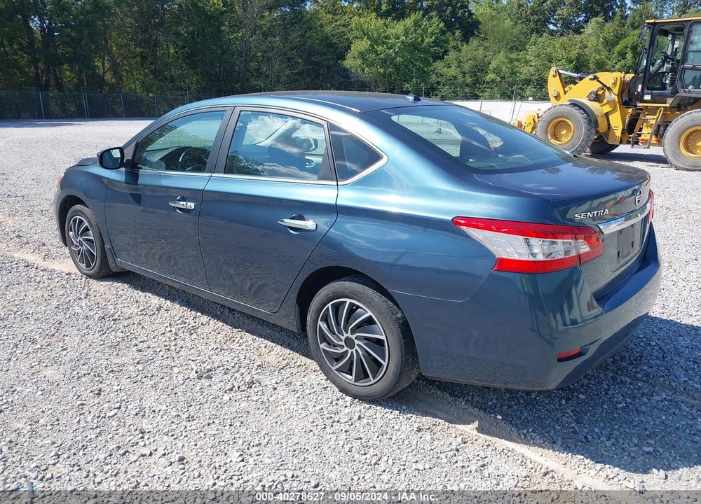 2015 NISSAN SENTRA SV VIN: 3N1AB7AP9FY258506