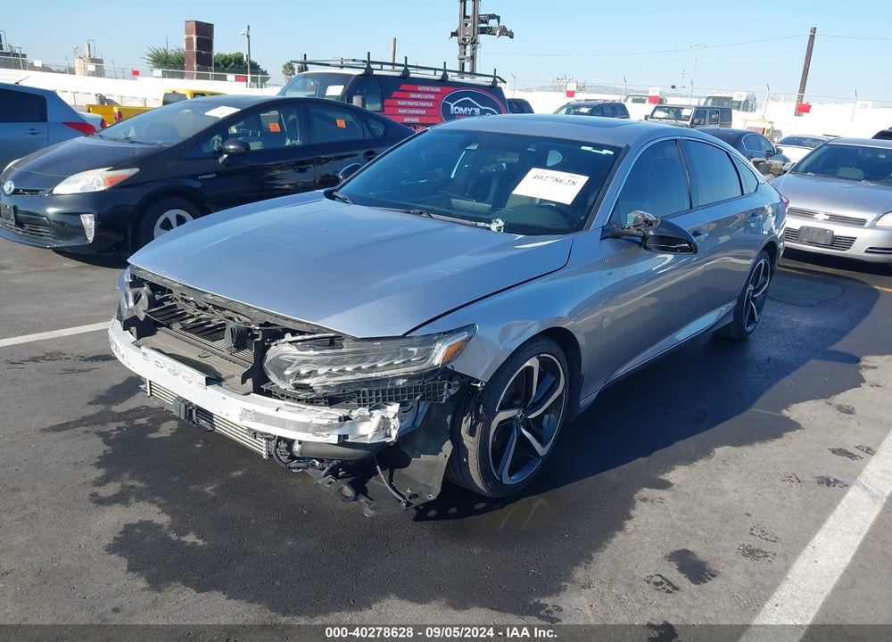 2021 HONDA ACCORD SPORT 2.0T VIN: 1HGCV2F38MA020915