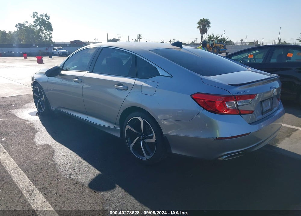 2021 HONDA ACCORD SPORT 2.0T VIN: 1HGCV2F38MA020915