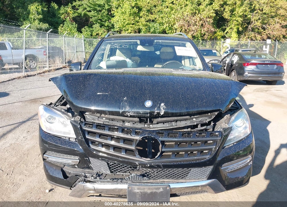 2013 MERCEDES-BENZ ML 350 4MATIC VIN: 4JGDA5HB6DA266720
