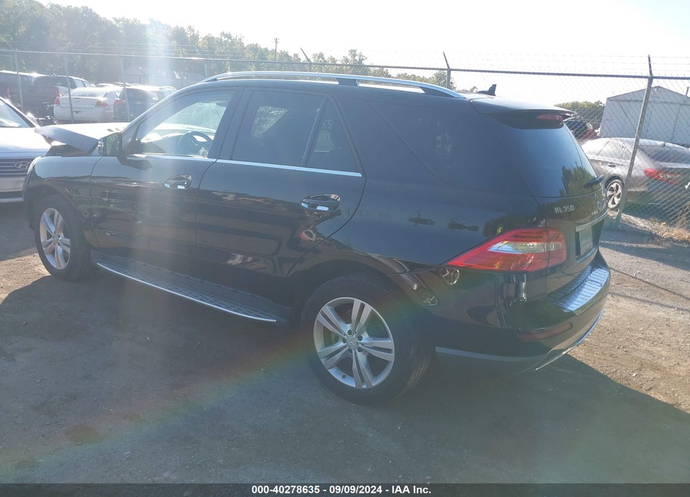 2013 MERCEDES-BENZ ML 350 4MATIC VIN: 4JGDA5HB6DA266720