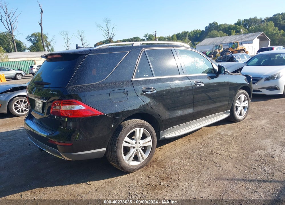 2013 MERCEDES-BENZ ML 350 4MATIC VIN: 4JGDA5HB6DA266720