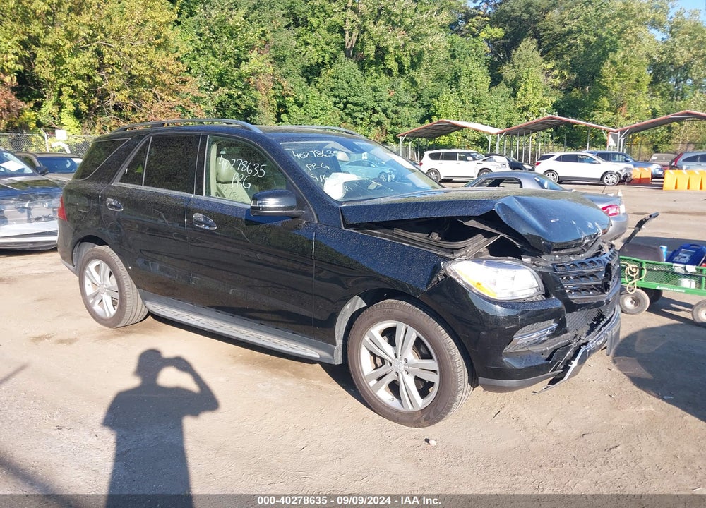 2013 MERCEDES-BENZ ML 350 4MATIC VIN: 4JGDA5HB6DA266720