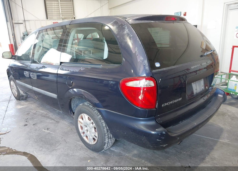 2005 DODGE GRAND CARAVAN SE VIN: 1D4GP24R35B371358