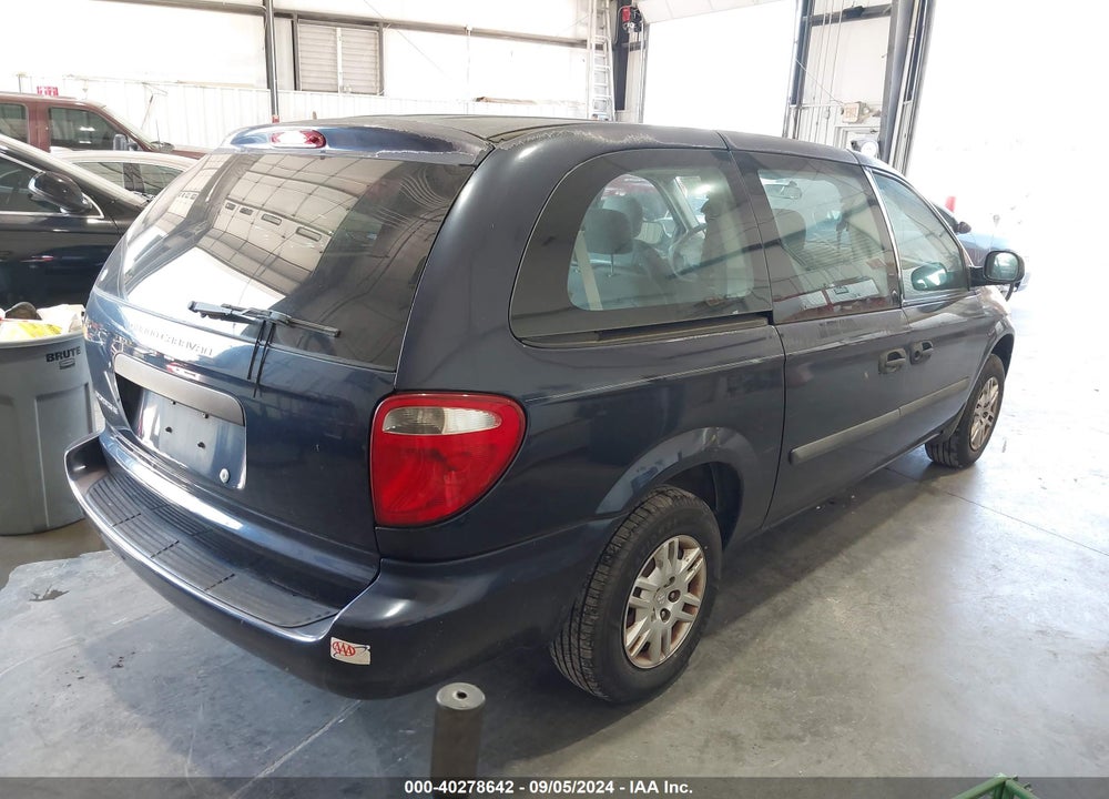 2005 DODGE GRAND CARAVAN SE VIN: 1D4GP24R35B371358