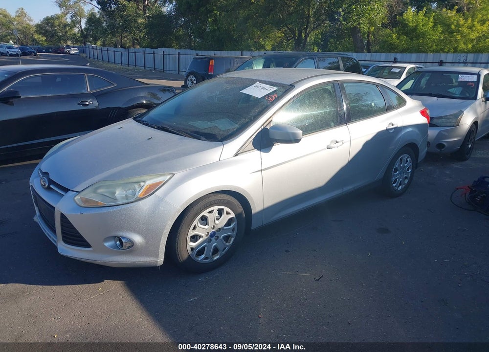 2012 FORD FOCUS SE VIN: 1FAHP3F22CL108735