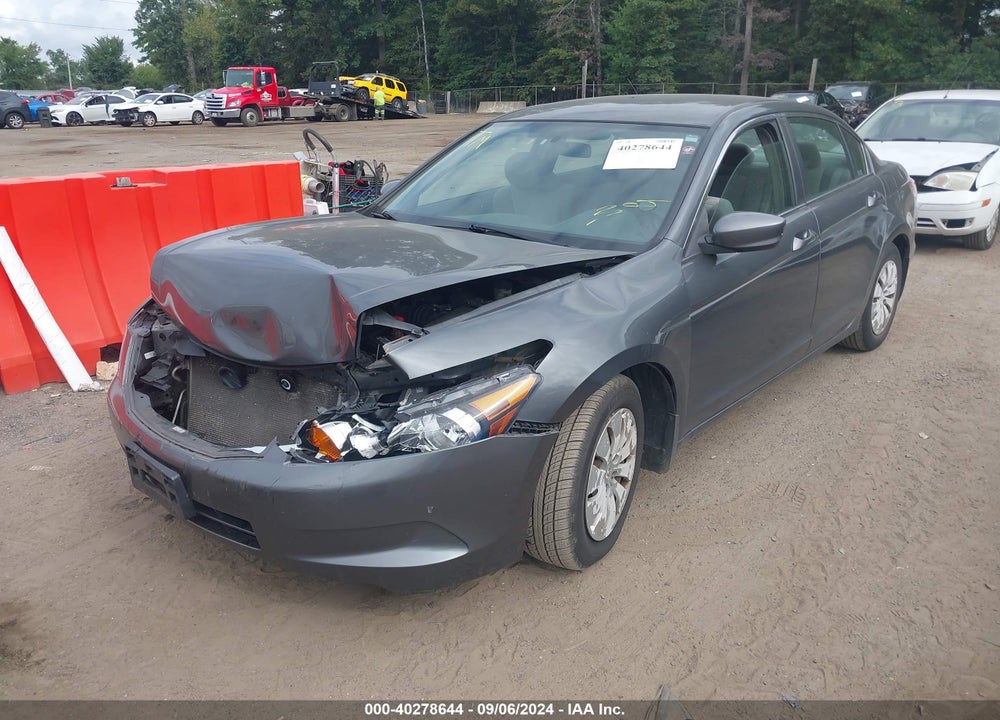 2009 HONDA ACCORD 2.4 LX VIN: 1HGCP26399A195336