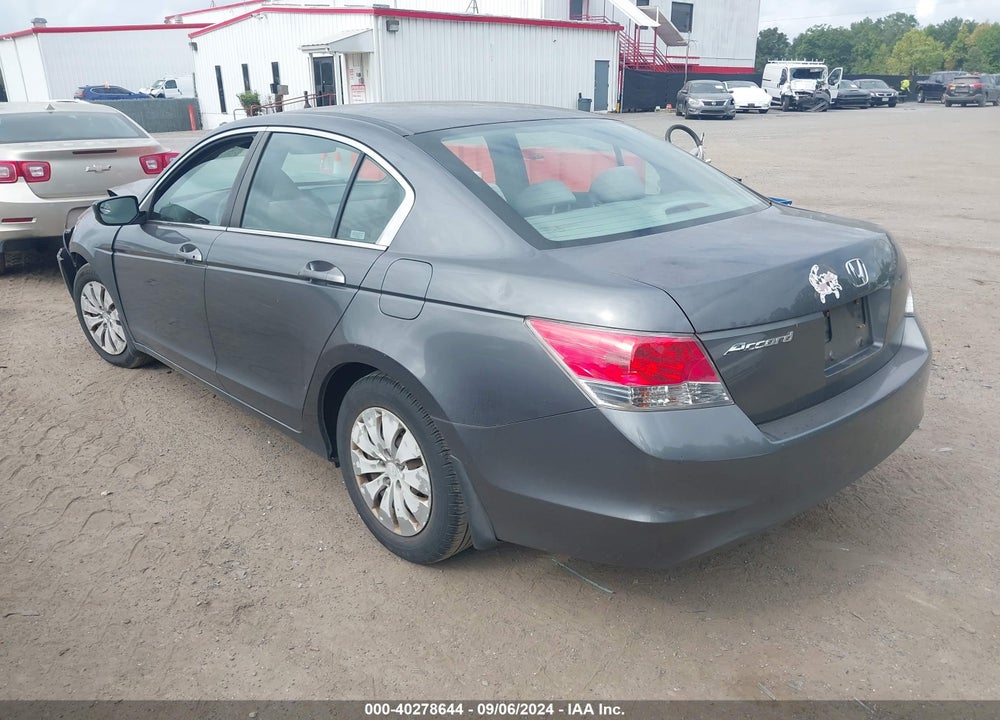 2009 HONDA ACCORD 2.4 LX VIN: 1HGCP26399A195336