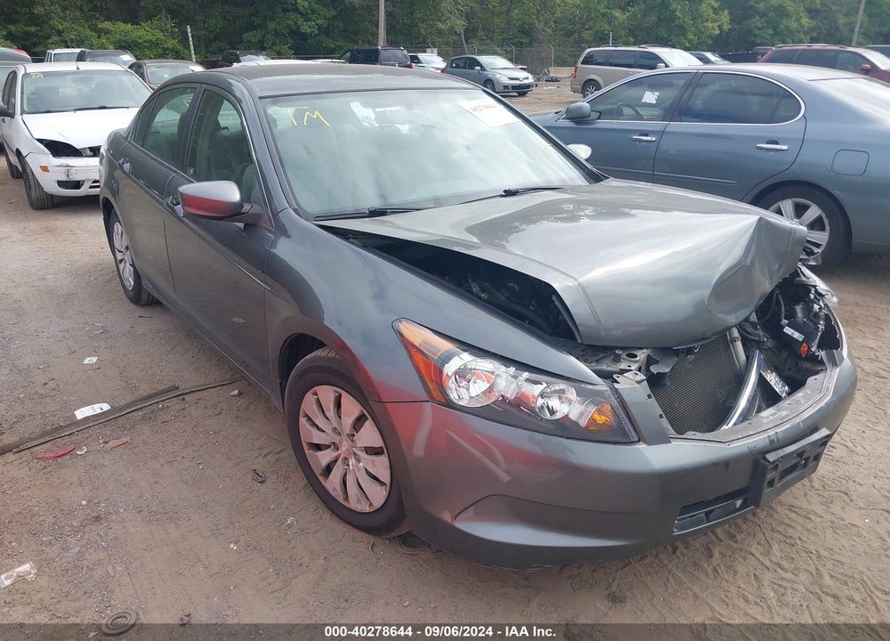 2009 HONDA ACCORD 2.4 LX VIN: 1HGCP26399A195336