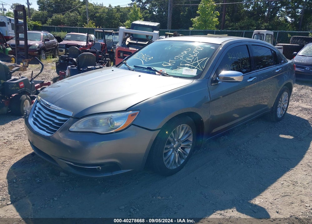 2012 CHRYSLER 200 LIMITED VIN: 1C3CCBCG9CN109173