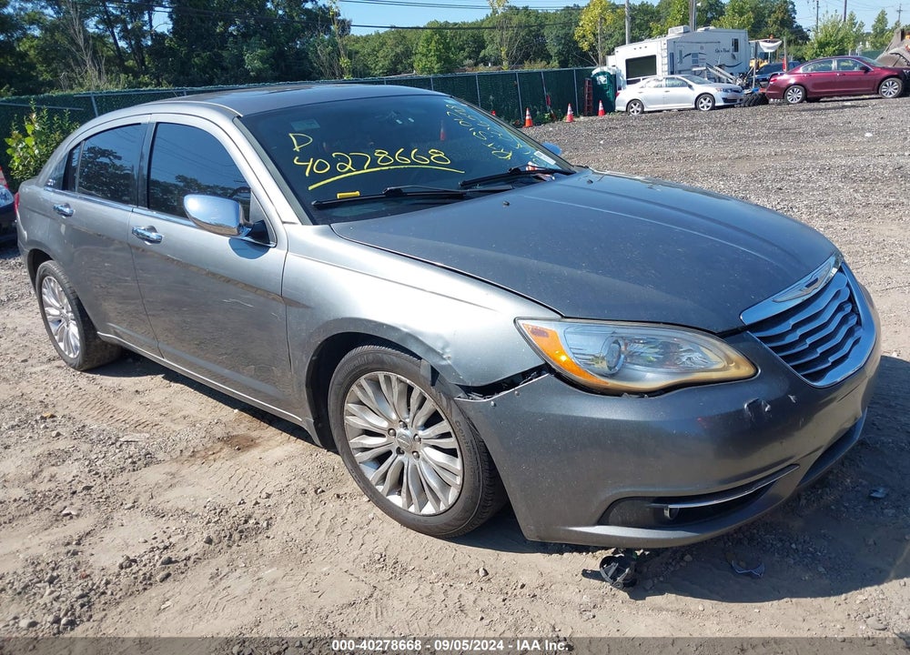 2012 CHRYSLER 200 LIMITED VIN: 1C3CCBCG9CN109173